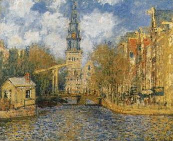 Claude Monet The Zuiderkerk in Amsterdam China oil painting art